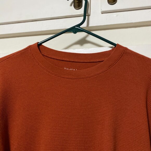 Bundle of 2 size XL, long sleeve, waffle knit shirts. - Picture 2 of 15